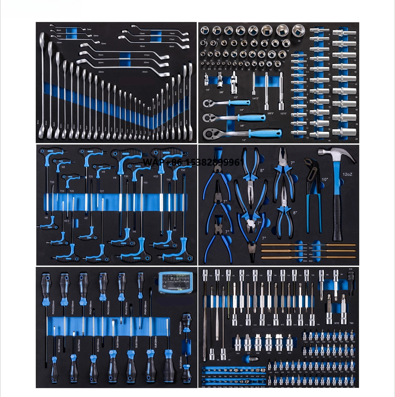Workshop Tools In Ship - Professional 310pcs CRV Metal Auto Repair