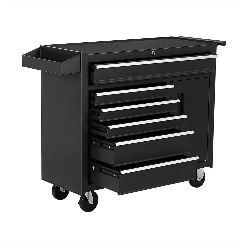 &6 Drawer Tool Box Chest Cabin - Workshop Tools Trolley recension och pris