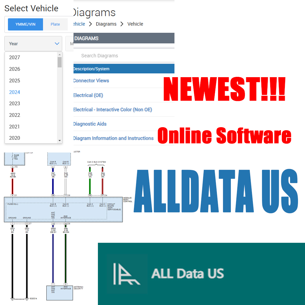 2026 Alldata US Full Version O - Workshop Tools Online recension och pris