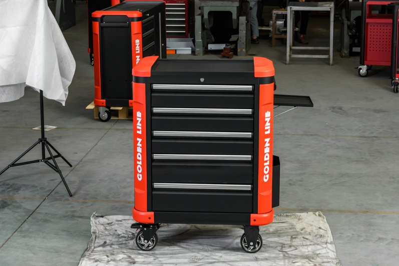 for·5 Drawers Black and Red  M - Workshop Tools Trolley recension och pris