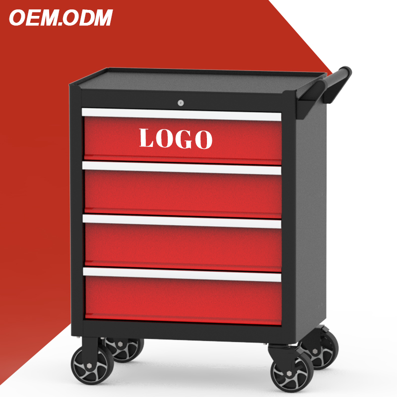 China OEM Wholesale 4 Drawer R - Workshop Tools Trolley recension och pris