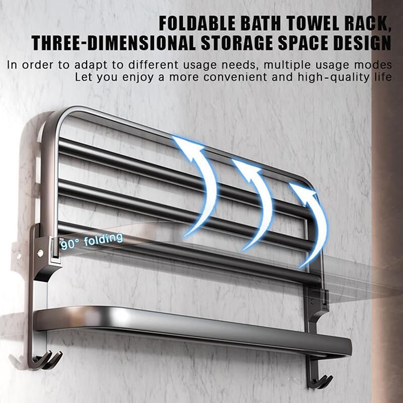 Self-adhesive Bathroom Towel R - Screw Organizer Kit recension och pris