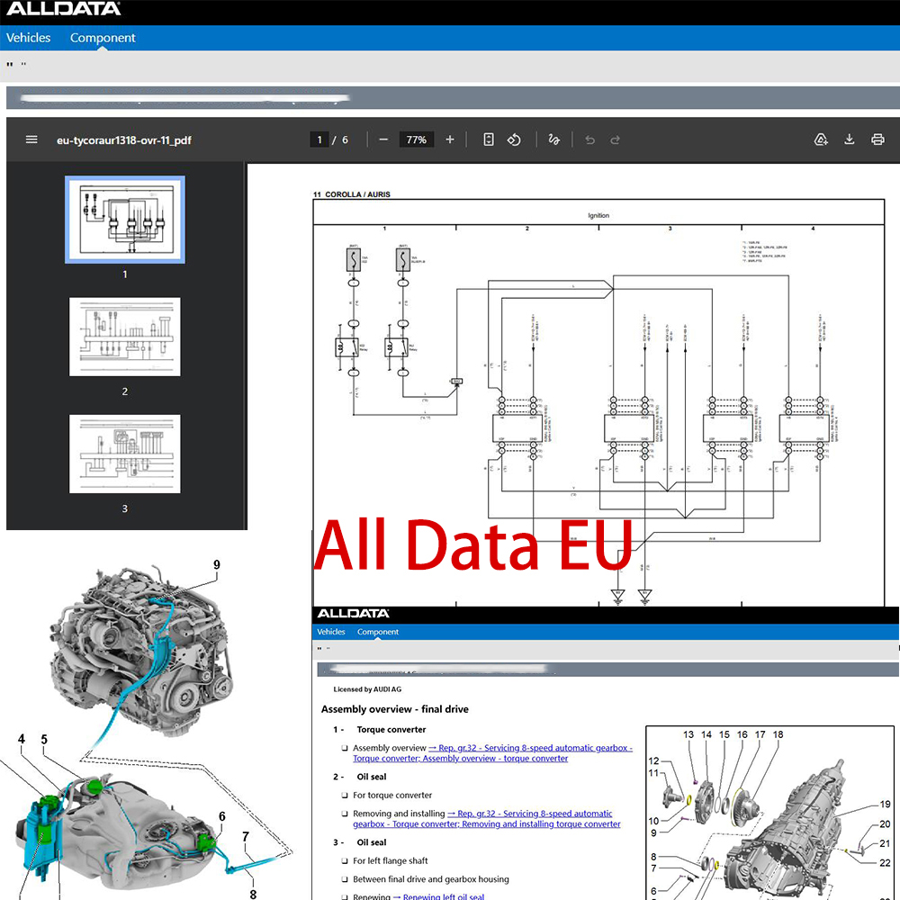 2026 Alldata Online Software A - Workshop Tools Online recension och pris