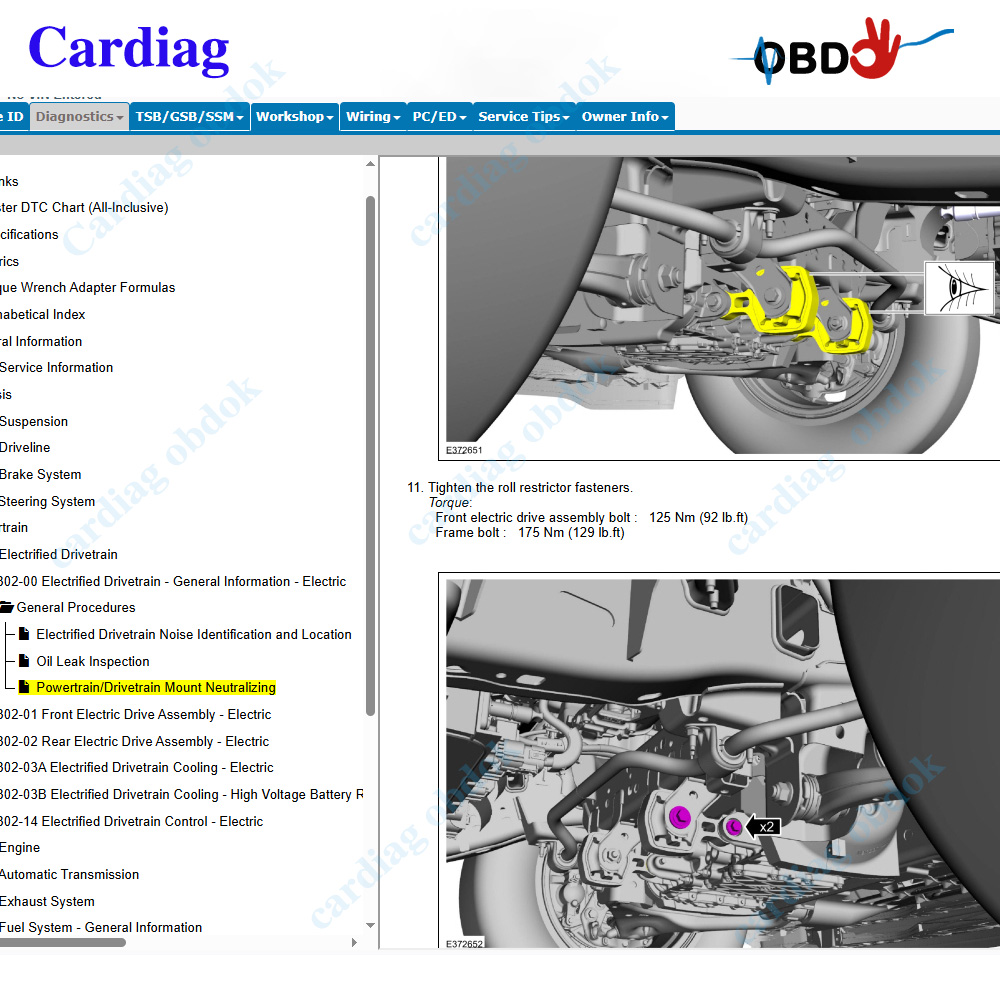 2026 for Ford PTS Online Softw - Workshop Tools Online recension och pris