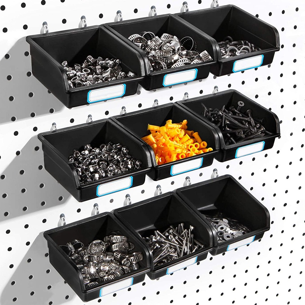 1/6 Sets Pegboard Bins with Ho - Tools Box For Workshop recension och pris