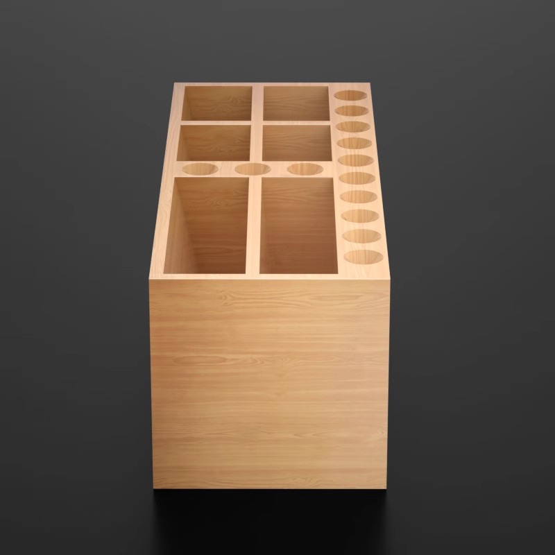 Amaoe M63 Bambo Storage Box Mu - Tools Box For Workshop recension och pris