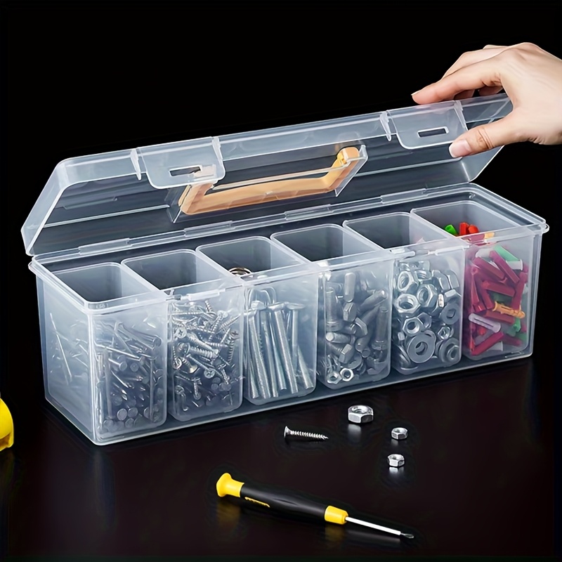 7pcs (6 Small Boxes + 1 Large  - Screw Organizer Kit recension och pris