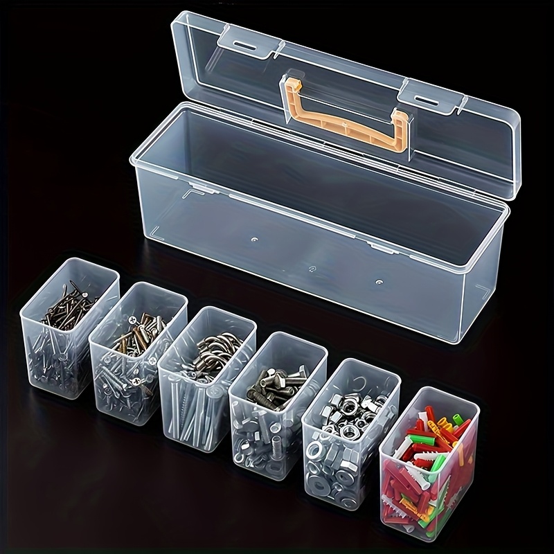 7pcs (6 Small Boxes + 1 Large  - Screw Organizer Kit recension och pris