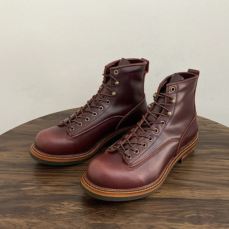 Vintage British Men Ankle Boot - Tools Quality recension och pris