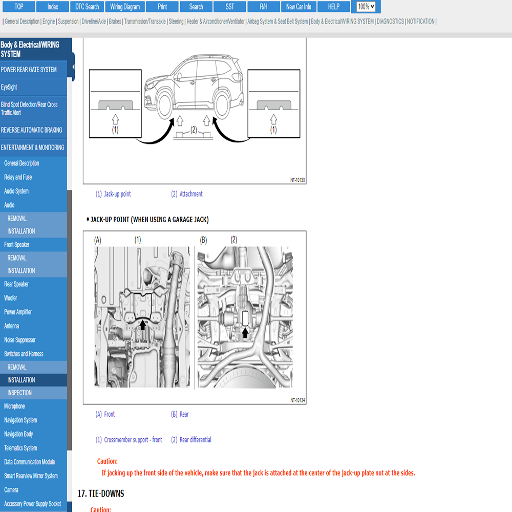 Online Account for Su-baru S-T - Workshop Tools Online recension och pris
