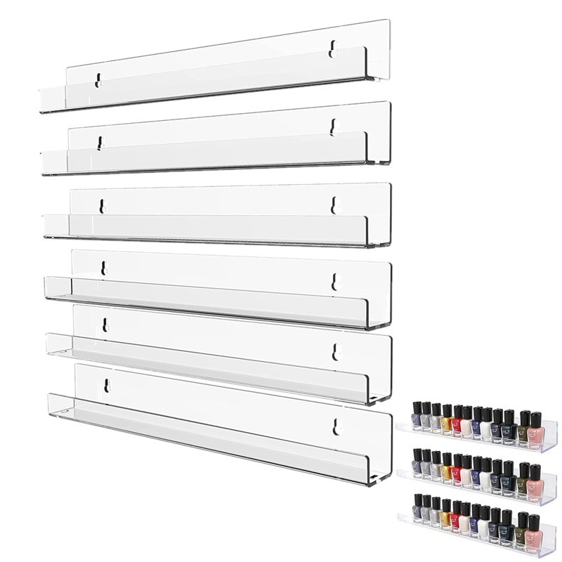 Acrylic Nail Polish Rack Wall  - Screw Organizer Kit recension och pris