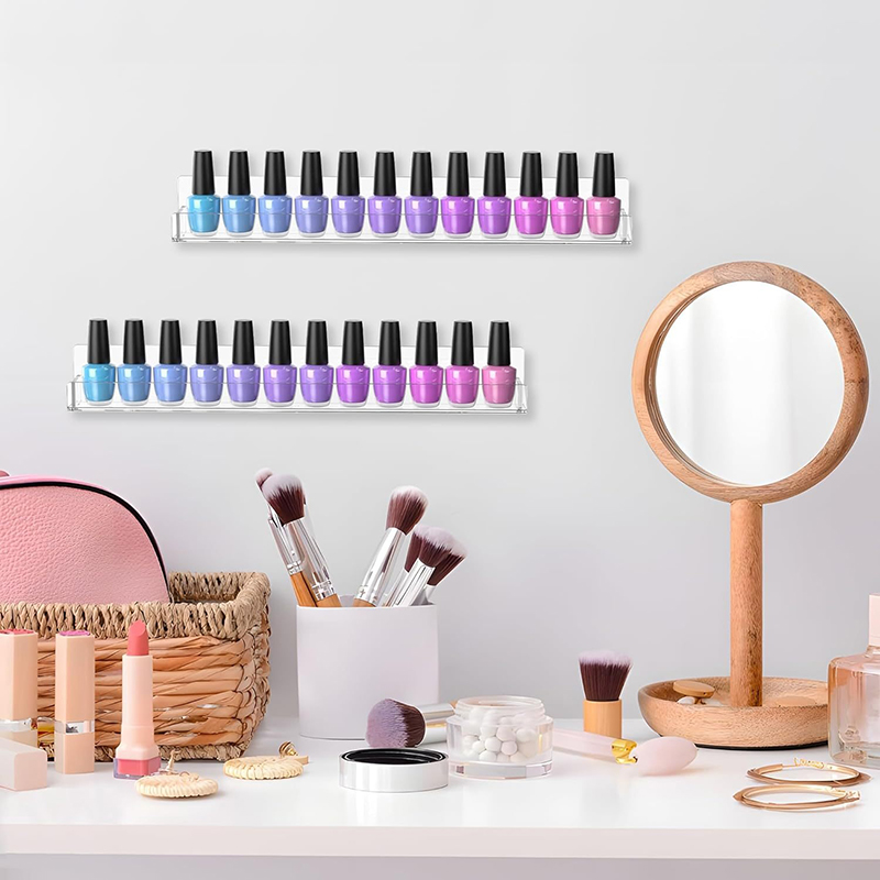 Acrylic Nail Polish Rack Wall  - Screw Organizer Kit recension och pris