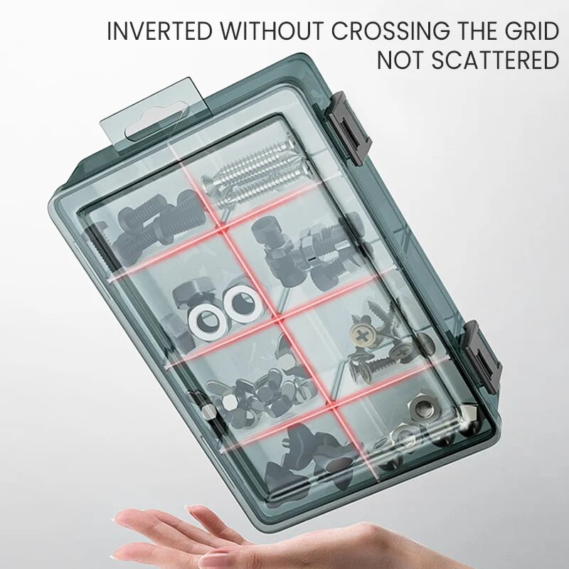 AIRAJ Plastic Tool Parts Box S - Screw Organizer Kit recension och pris
