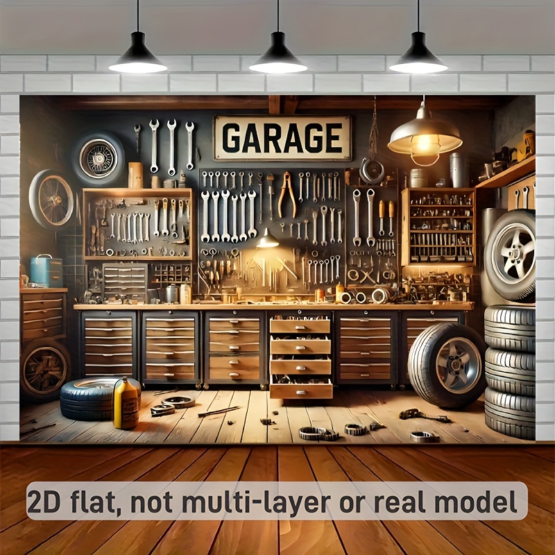 Garage Tools Workshop Realisti - Workshop Tools Photos recension och pris