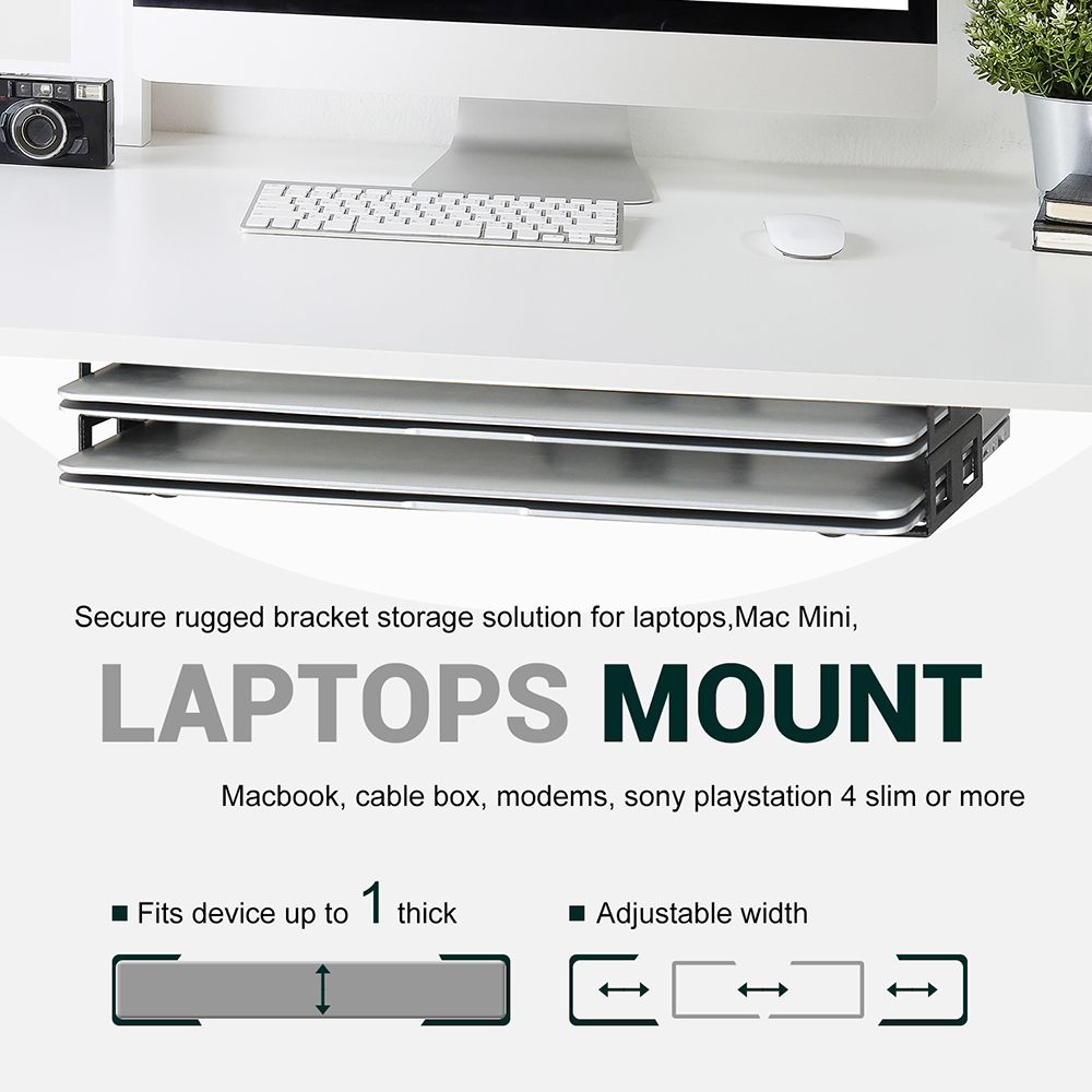 Under Desk Double Decker Lapto - Screw Organizer Kit recension och pris