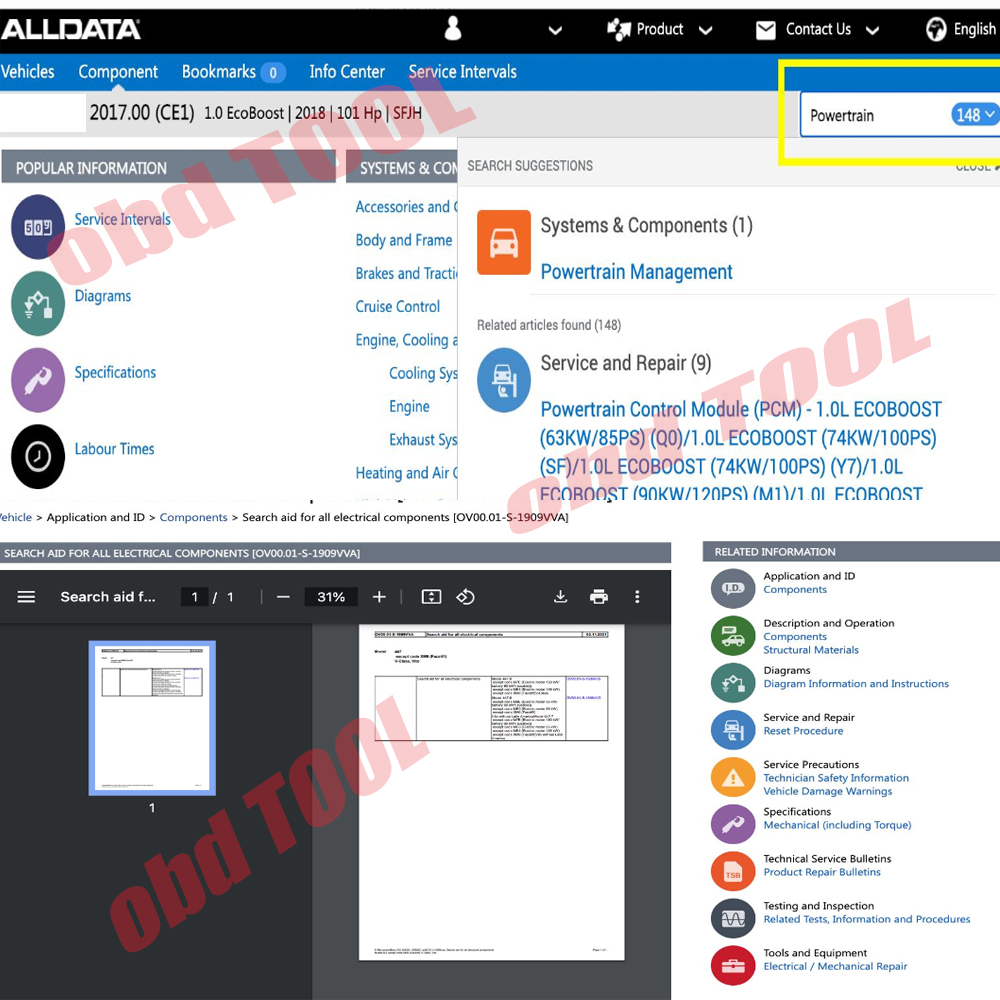 ALLDATA EU 2027  Online Accoun - Workshop Tools Online recension och pris