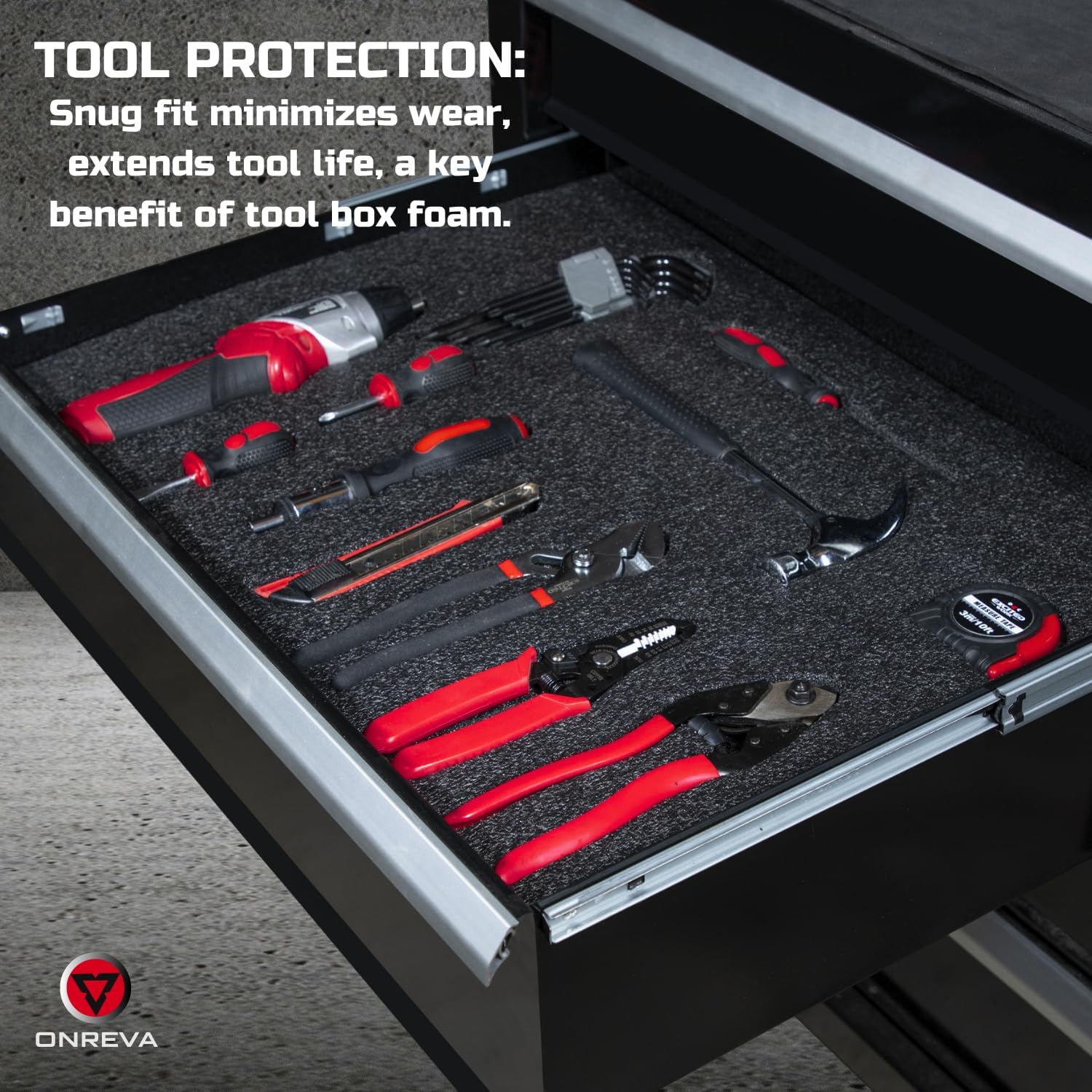 Cut Toolbox Organizer Foam Ins - Tools Box For Workshop recension och pris