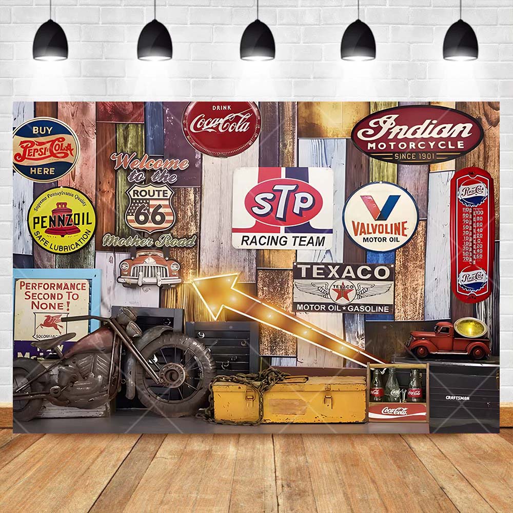 Retro Motorcycle Car Repairs G - Workshop Tools Photos recension och pris