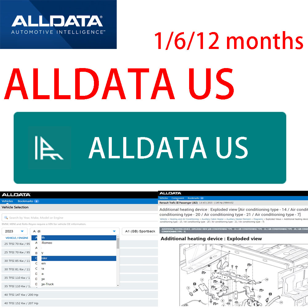 Newest Alldata US Full Version - Workshop Tools Online recension och pris